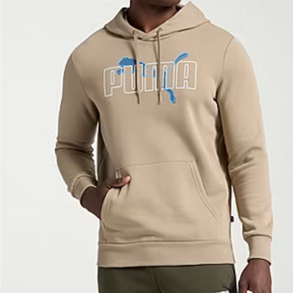 Men’s Beige PUMA Hoodie